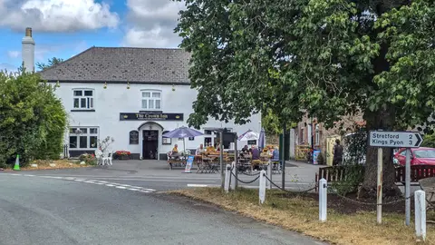 Photo of Dilwyn, a village in Herefordshire, central England.
