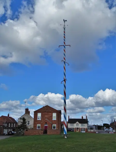 Photo of Wellow, a village in Nottinghamshire, central England.