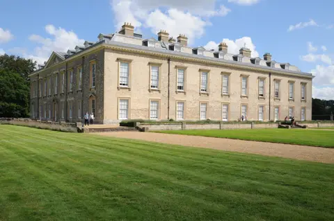 Photo of Althorp, a Grade II* registered house & garden near Great Brington, Northamptonshire, central England.