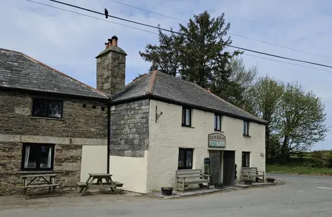 Photo of The Rising Sun, Altarnun, a pub in Cornwall, south west England.