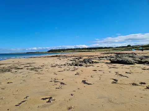 Photo of Kingsbarns Beach, a beach in Fife, central Scotland.
