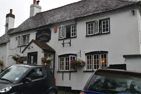 Photo of The Prince Albert, a pub near Frieth in the Chilterns, Buckinghamshire, south east England.