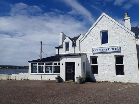 Photo of Aultbea Hotel, a pub in the Wester Ross, Highland, the Scottish Highlands and Islands.
