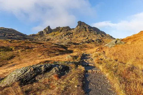 Photo: The Cobbler, an 887m mountain near Arrochar in Loch Lomond & The Trossachs, Argyll and Bute, the Scottish Highlands and Islands.