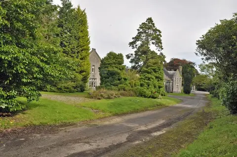 Photo of Gelli Aur Country Park, a garden near Golden Grove, Carmarthenshire, south west Wales.