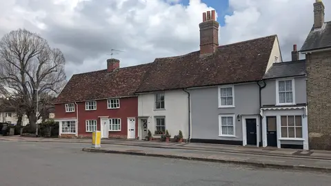 Photo of Clare, a village in Suffolk, eastern England.