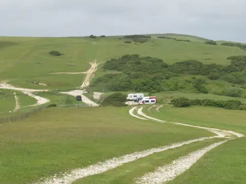 Photo: Bo Peep, a viewpoint near Alfriston in the South Downs, East Sussex, south east England.