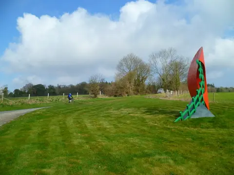 Photo of Goodwood Art Foundation, a landmark near East Dean (East Dean) in the South Downs, West Sussex, south east England.