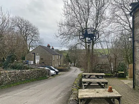 Photo of Butterton, a village in the Peak District, Staffordshire, central England.
