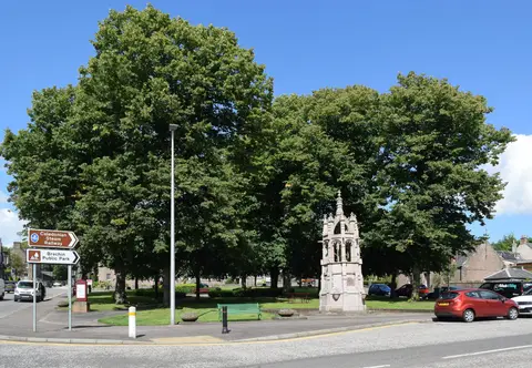 Photo of Brechin, a village in the Angus, north east Scotland.
