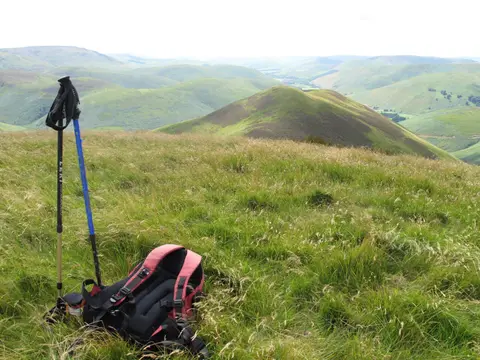 Photo: Ellson Fell, a 537m hill in Dumfries and Galloway, southern Scotland.