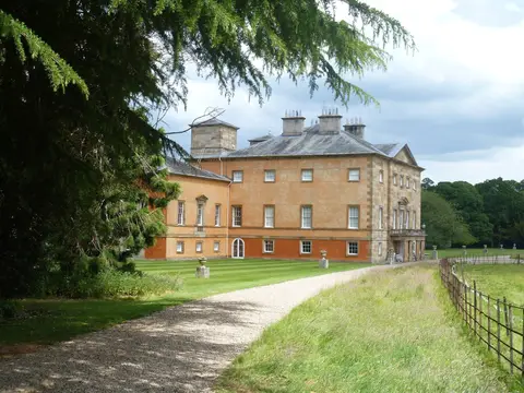 Photo of Rokeby Park, a Grade II* registered house & garden near Whorlton, County Durham, north east England.