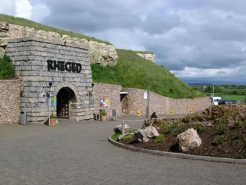 Photo of Rheged Centre, a visitor attraction near Penrith, Cumbria, north west England.