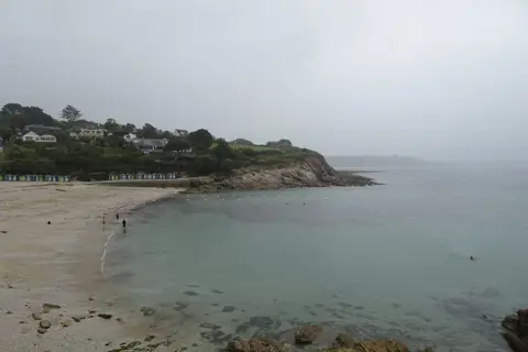 Photo of Swanpool, a swimming spot near Falmouth, Cornwall, south west England.