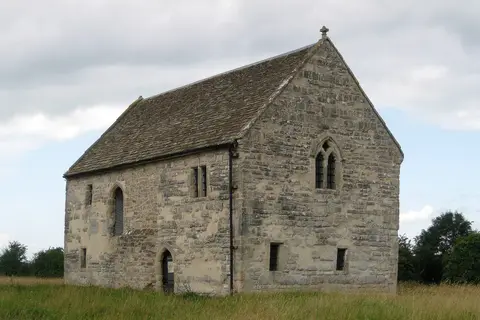 Photo of Meare Fish House, a landmark near Glastonbury, Somerset, south west England.