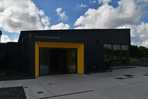 Photo of Scapa Flow Museum, a visitor attraction near Lyness, the Orkney Islands, the Scottish Highlands and Islands.