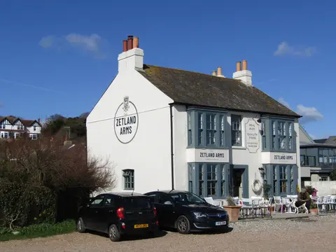 Photo of Zetland Arms, a pub near Kingsdown, Kent, south east England.