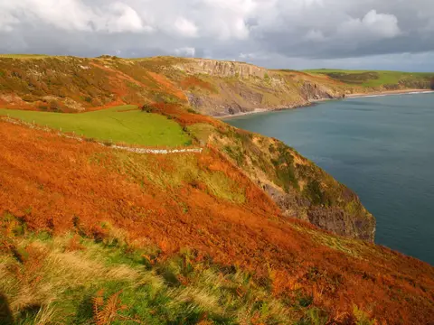 Photo of Muriau, a country estate near Abersoch in Llŷn, Gwynedd, north Wales.