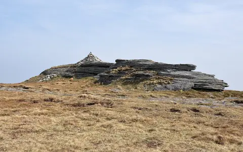 Photo: High Willhays, a 622m hill near Okehampton in Dartmoor, Devon, south west England.