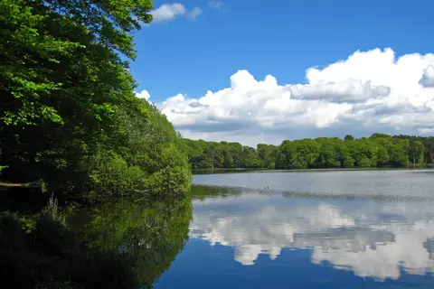 Photo of Talkin Tarn Country Park, a country park near Brampton (Cumbria), Cumbria, north west England.