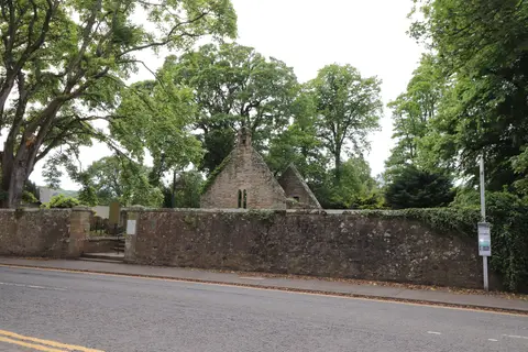 Photo of Alloway Auld Kirk, a church in South Ayrshire, southern Scotland.