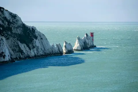 Photo of the Isle of Wight, an island in the Isle of Wight, south east England.