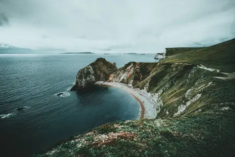 Photo along the King Charles III England Coast Path, a 2,700-mile National Trail in England.