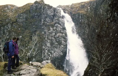 Photo of Falls of Glomach, a waterfall in Kintail, Highland, the Scottish Highlands and Islands.