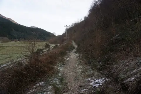 Photo along the Loch Lomond & Cowal Way, a long-distance trail running from Portavadie to Inveruglas, the Scottish Highlands and Islands.