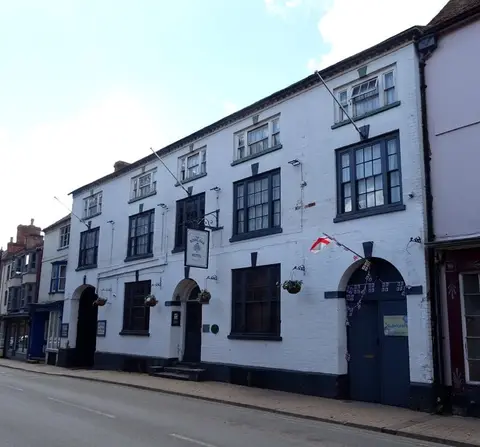 Photo of Ledbury, a village in Herefordshire, central England.