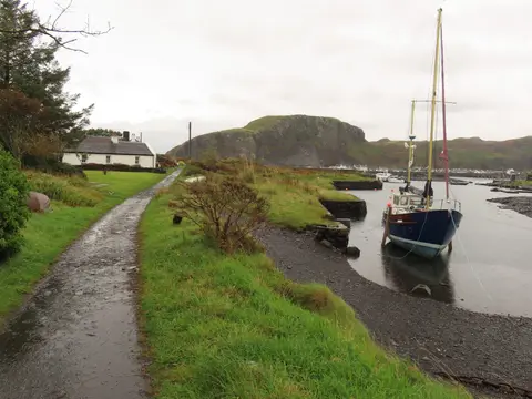 Photo of Easdale Island, an island in Argyll and Bute, the Scottish Highlands and Islands.
