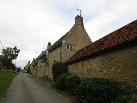 Photo of The King's Head (Wadenhoe), a pub in Northamptonshire, central England.
