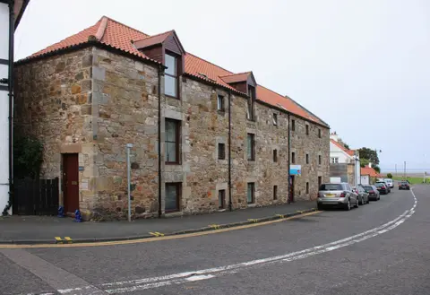 Photo of Aberlady, a village in East Lothian, central Scotland.