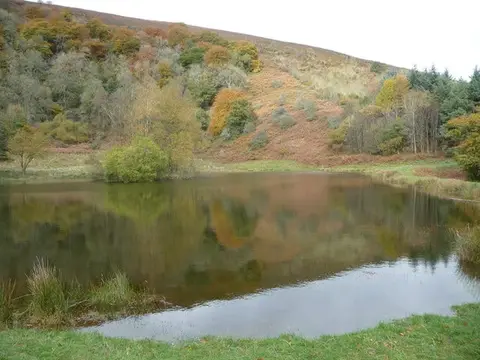 Photo: The Punchbowl, a viewpoint near Abergavenny in Bannau Brycheiniog, Monmouthshire, south east Wales.