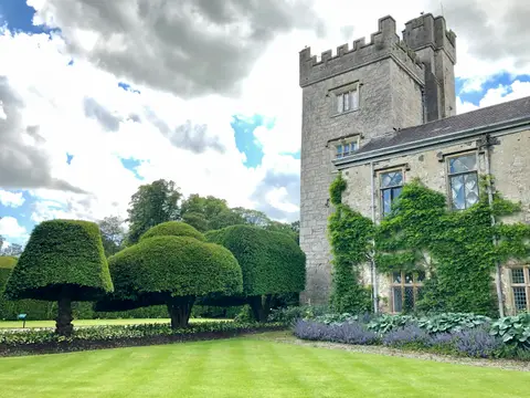 Photo of Levens Hall, a Grade I registered house & garden in Cumbria, north west England.