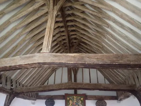 Photo of St Clement's, Old Romney, a church in Kent, south east England.