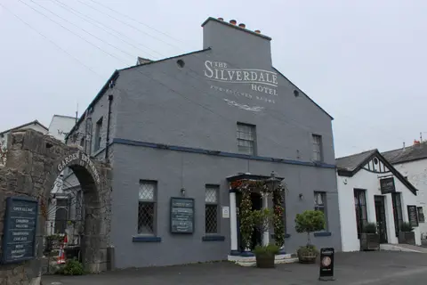 Photo of The Silverdale Hotel, a pub in Arnside & Silverdale, Lancashire, north west England.