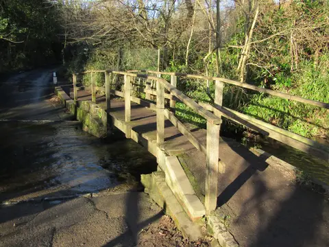 Photo of Shere, a village in Surrey, south east England.