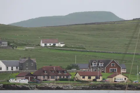 Photo of Bressay, an island in the Shetland Islands, the Scottish Highlands and Islands.