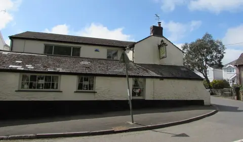 Photo of Plough and Harrow, a pub near Murton, Swansea, south west Wales.