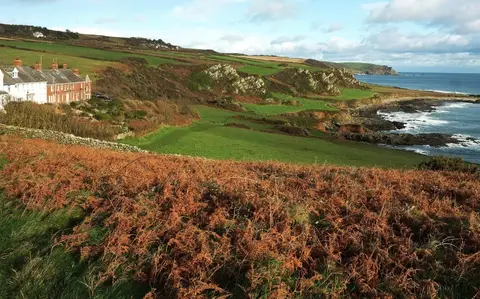 Photo: Prawle Point, a viewpoint near Salcombe, Devon, south west England.