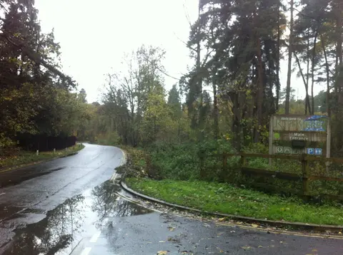 Photo of Rushmere Country Park, a country park near Woburn, Bedfordshire, eastern England.