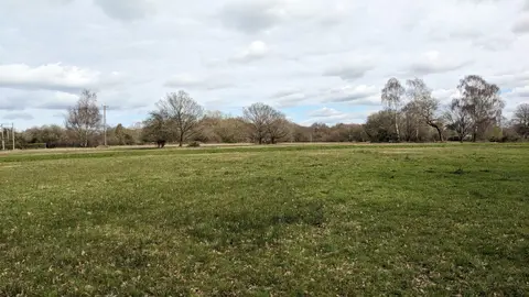 Photo of Poor's Acre, a nature reserve near Fownhope in the Wye Valley, Herefordshire, central England.