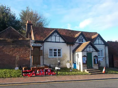 Photo of Chalfont St Giles, a village in Buckinghamshire, south east England.