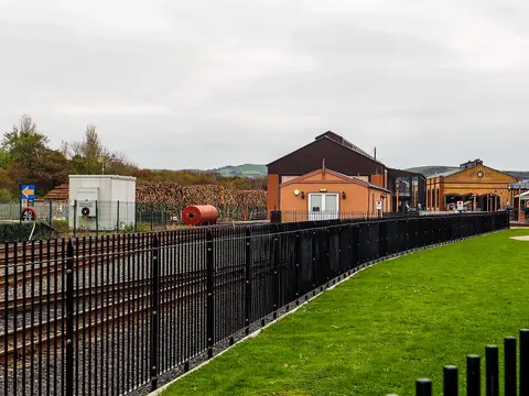 Photo of Vale of Rheidol Railway, a visitor attraction near Aberystwyth, Ceredigion, mid Wales.