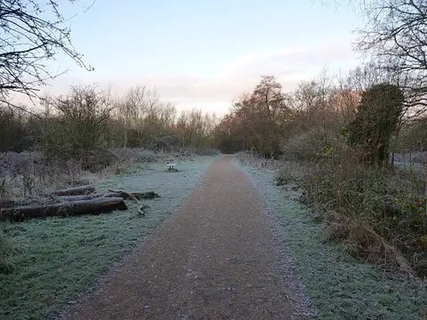 Photo of Woodgate Valley Country Park, a country park near Birmingham, the West Midlands, central England.