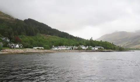 Photo of Inverie, a village in Knoydart, Highland, the Scottish Highlands and Islands.