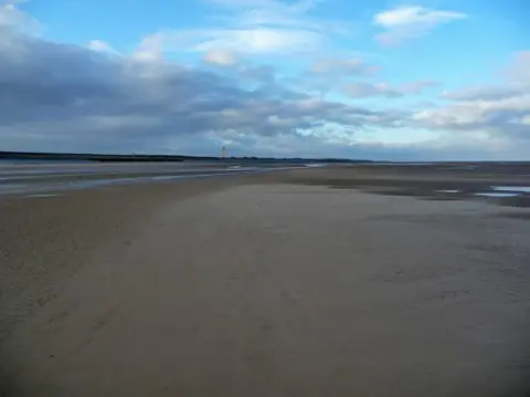 Photo of Moreton, a swimming spot near West Kirby, Merseyside, north west England.