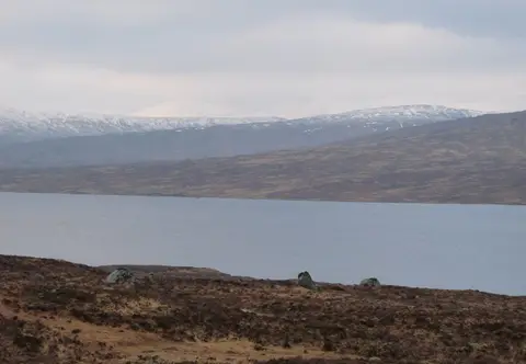 Photo of Blackwater Reservoir, a reservoir near Corrour, Highland, the Scottish Highlands and Islands.