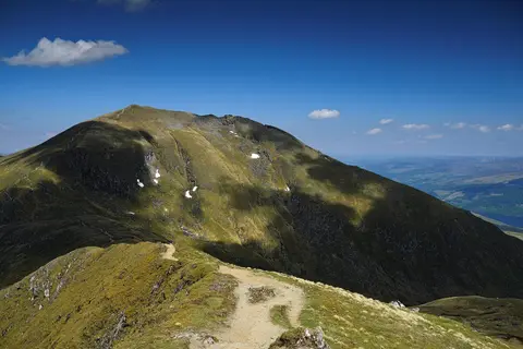 Photo: Ben Lawers, a 1,214m Munro near Killin in Loch Rannoch and Glen Lyon, Perth and Kinross, central Scotland.